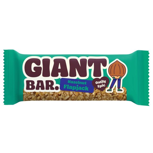 Giant Bar Flapjack Hazelnut 90g